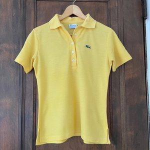 Vintage haymaker Lacoste 70s polo size 34